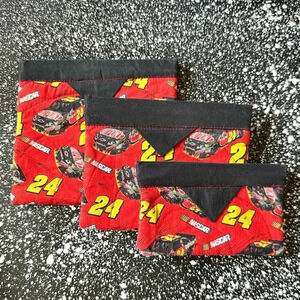Lot of 3 Homemade Vintage NASCAR Jeff Gordon #24 DuPont Ladies Wallets